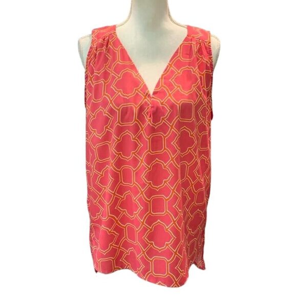 🔥🔥SALE🔥🔥The Royal Standard Collection Vibrant Sleeveless Blouse - Picture 1 of 4